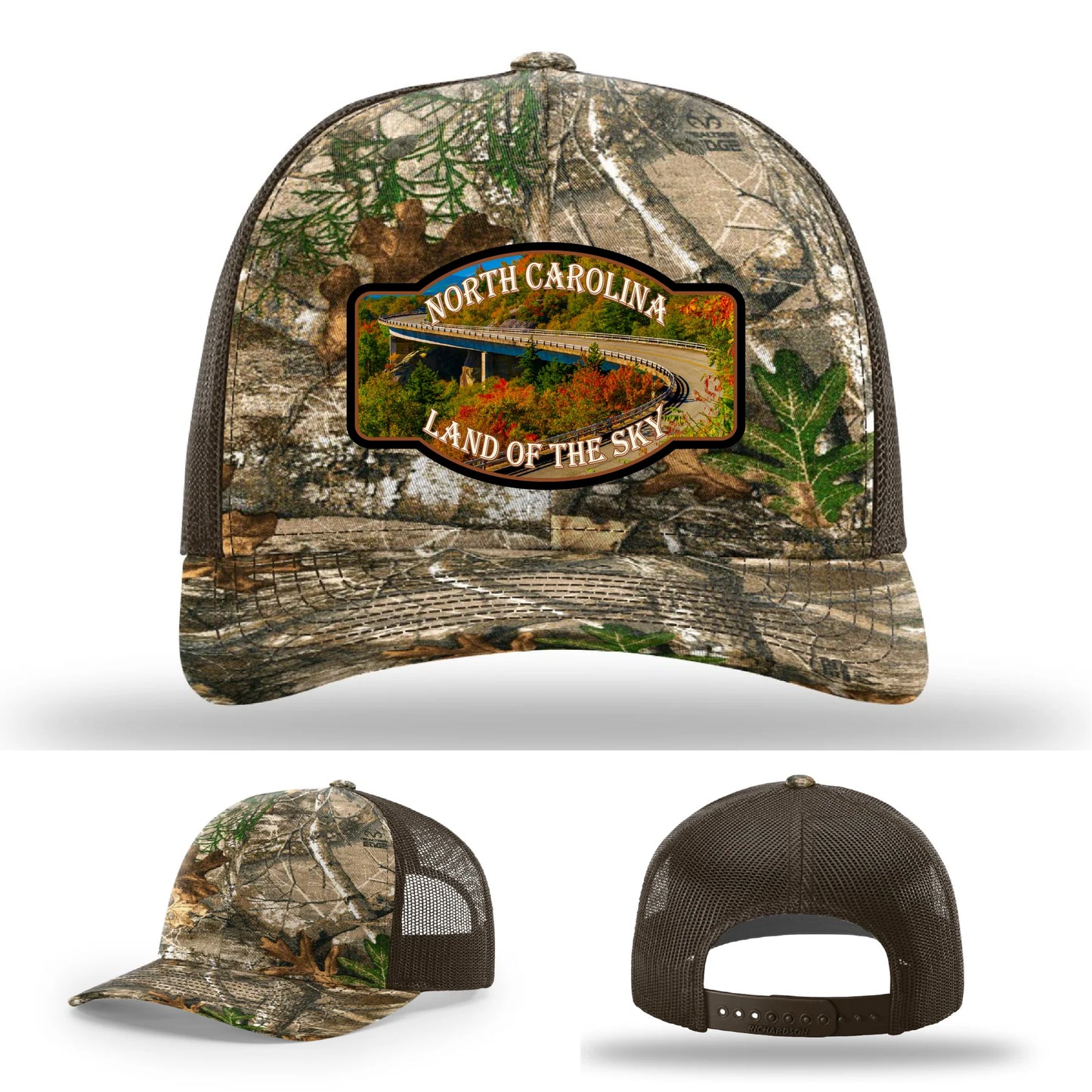 Land of the Sky Leather Patch Hat