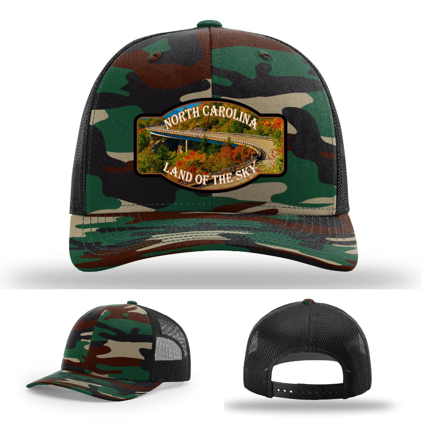 Land of the Sky Leather Patch Hat