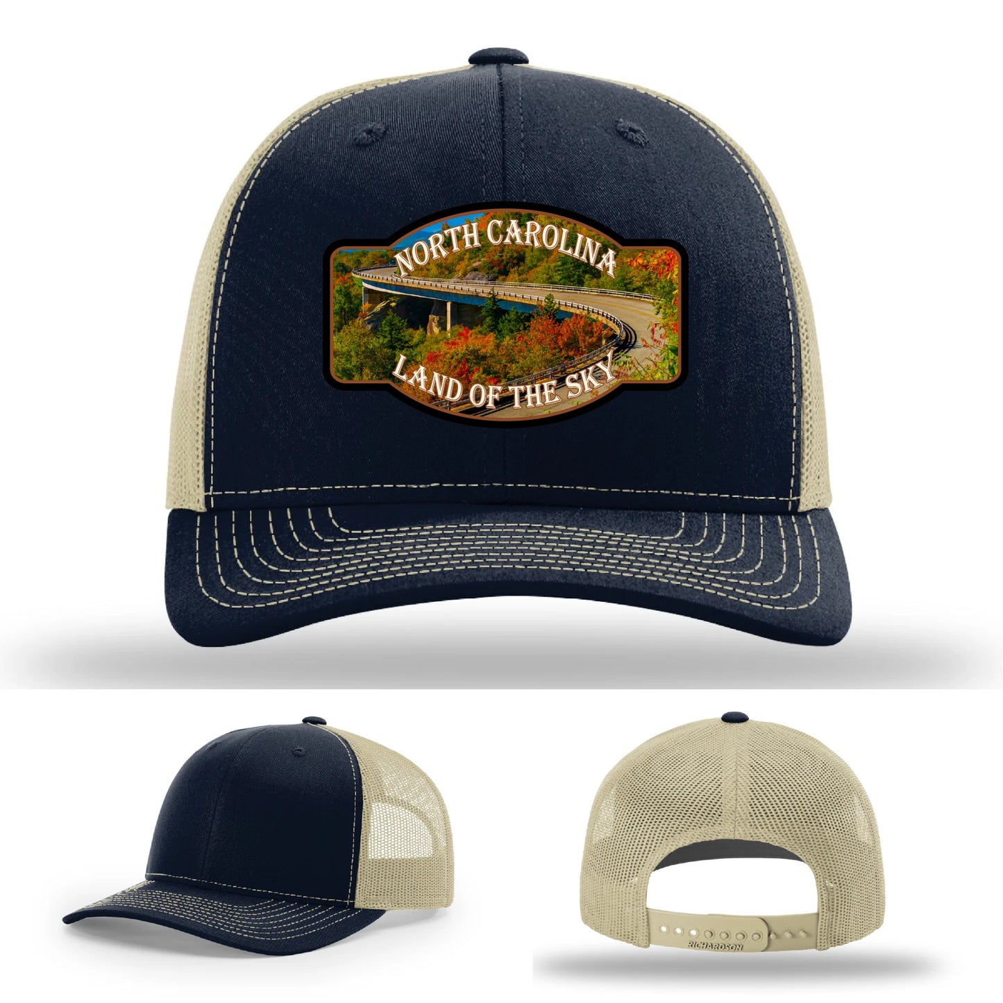 Land of the Sky Leather Patch Hat