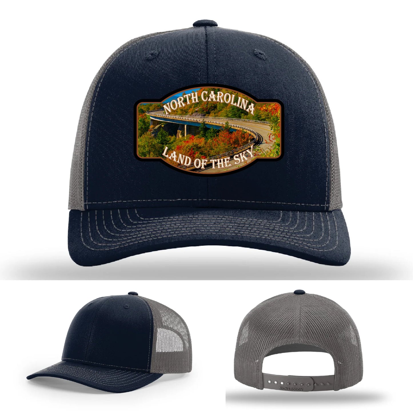Land of the Sky Leather Patch Hat