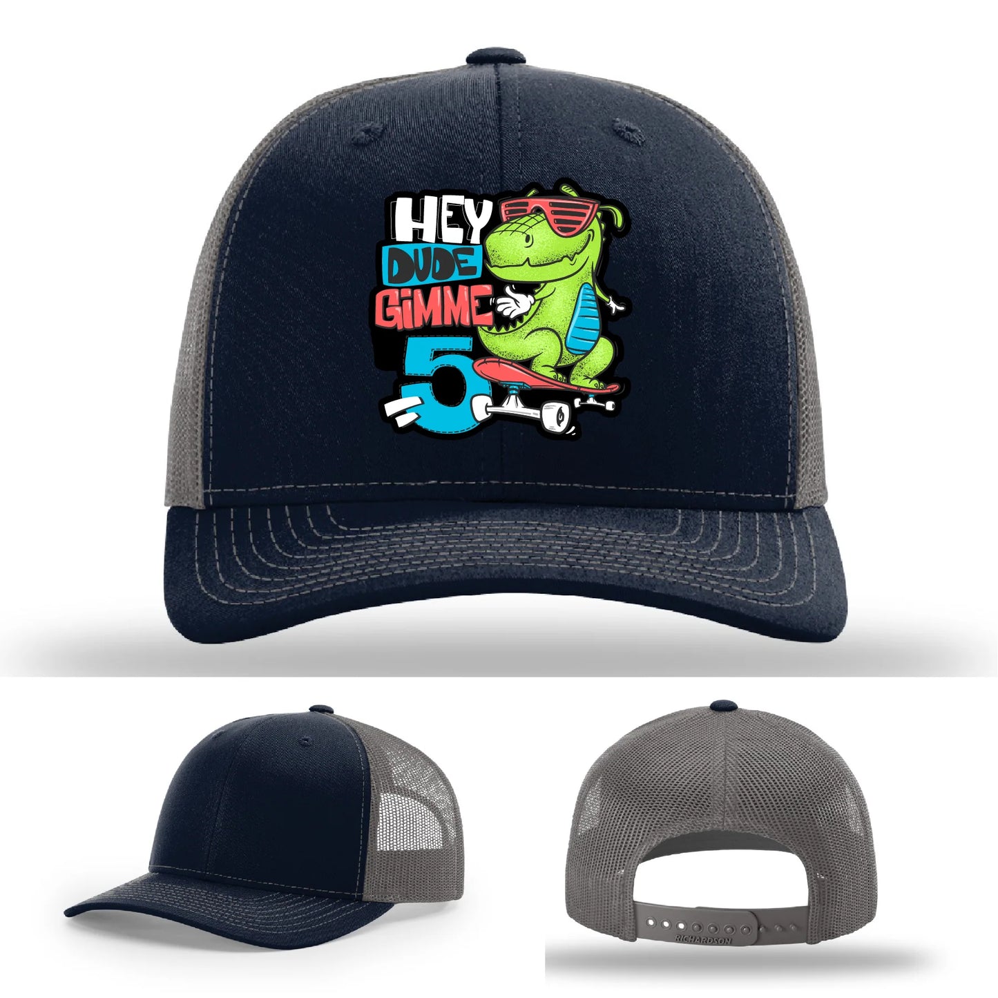 Gimme 5 Leather Patch Hat