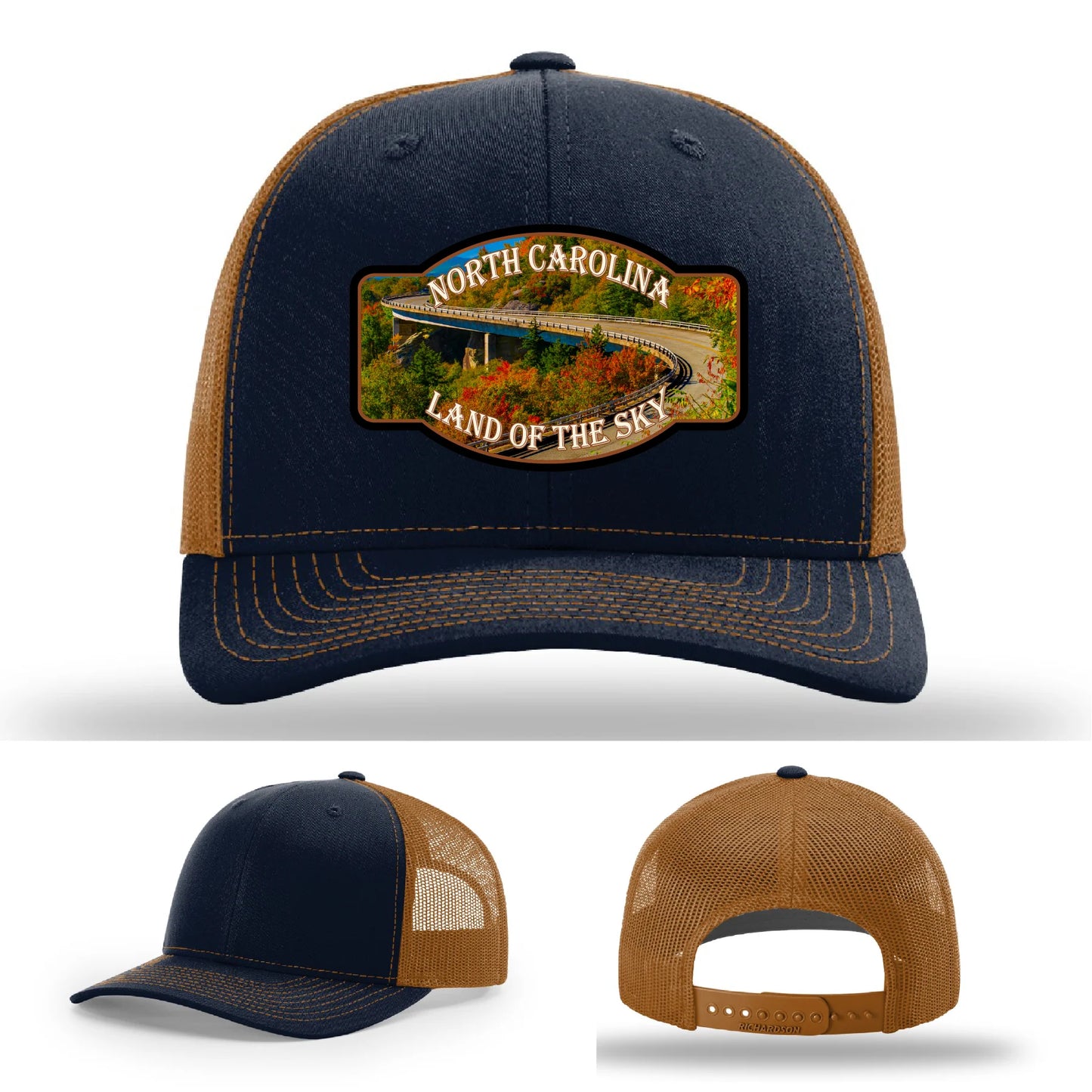Land of the Sky Leather Patch Hat