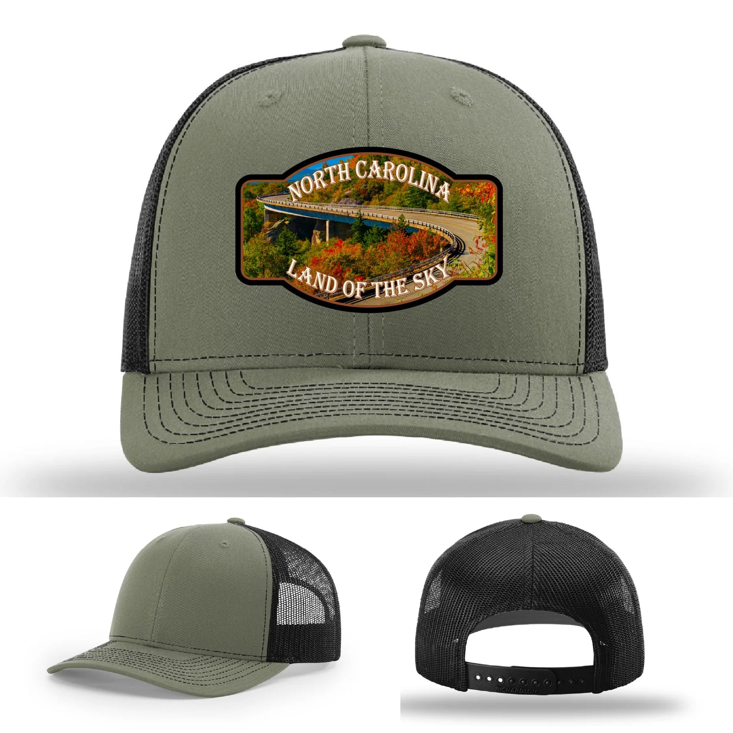 Land of the Sky Leather Patch Hat