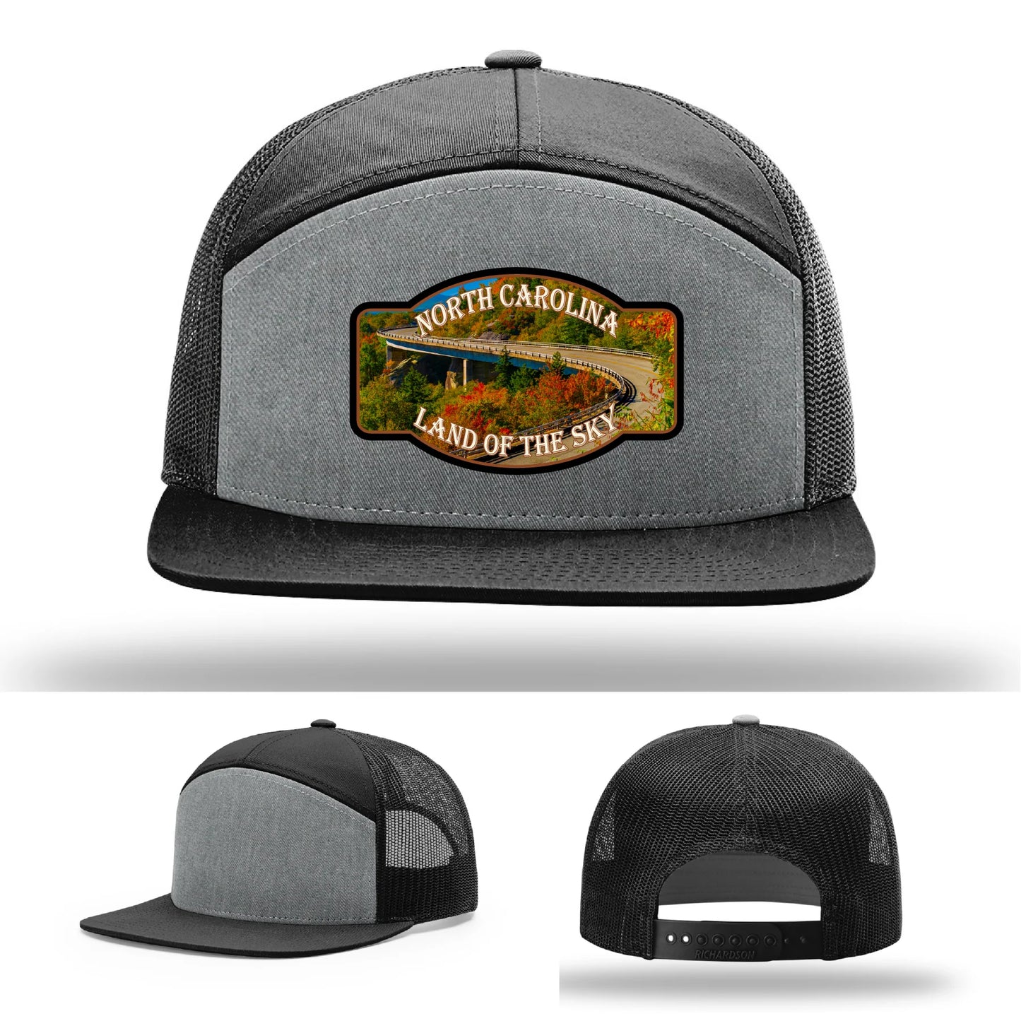 Land of the Sky Leather Patch Hat