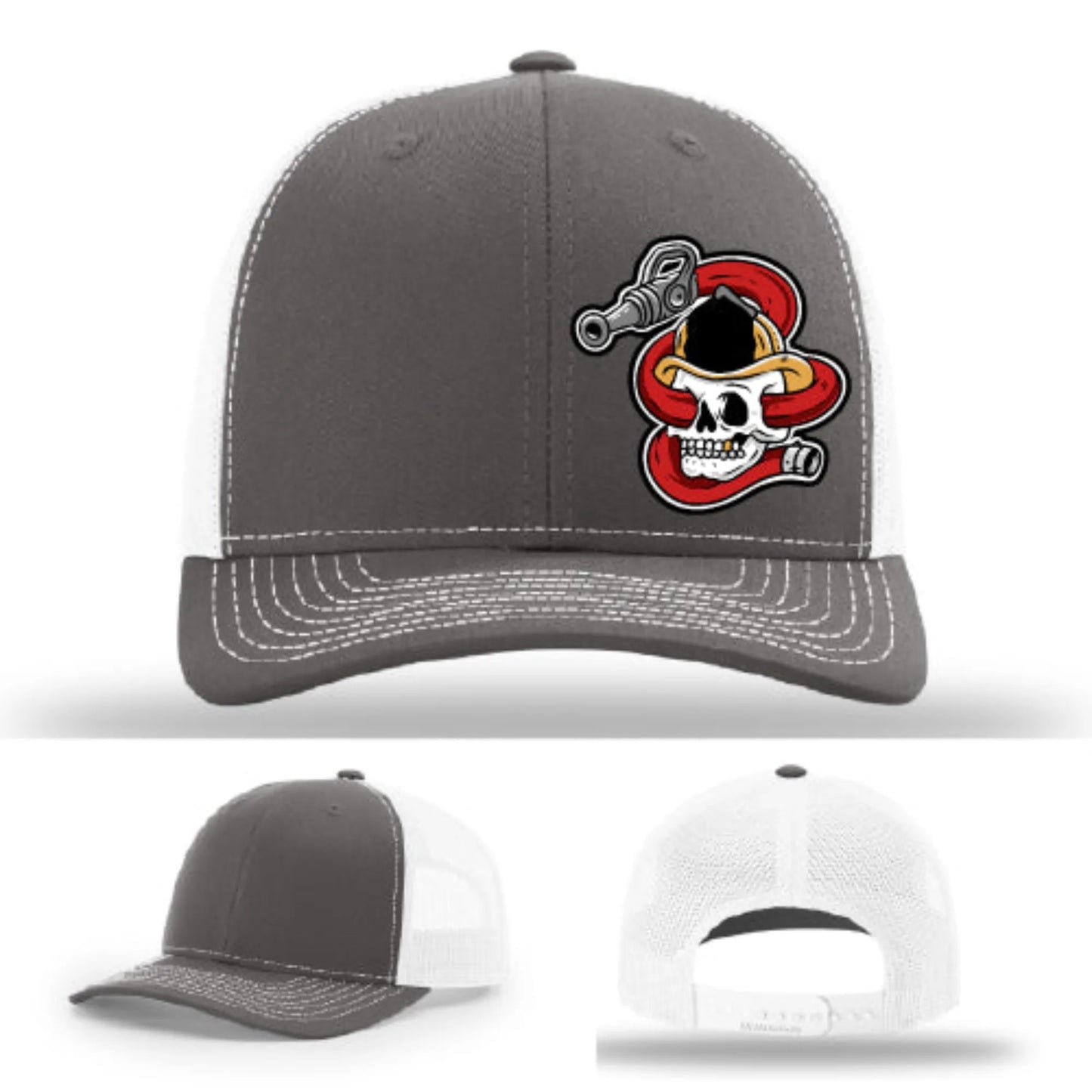 Get Hosed Hat | Firefighter Leather Patch Design