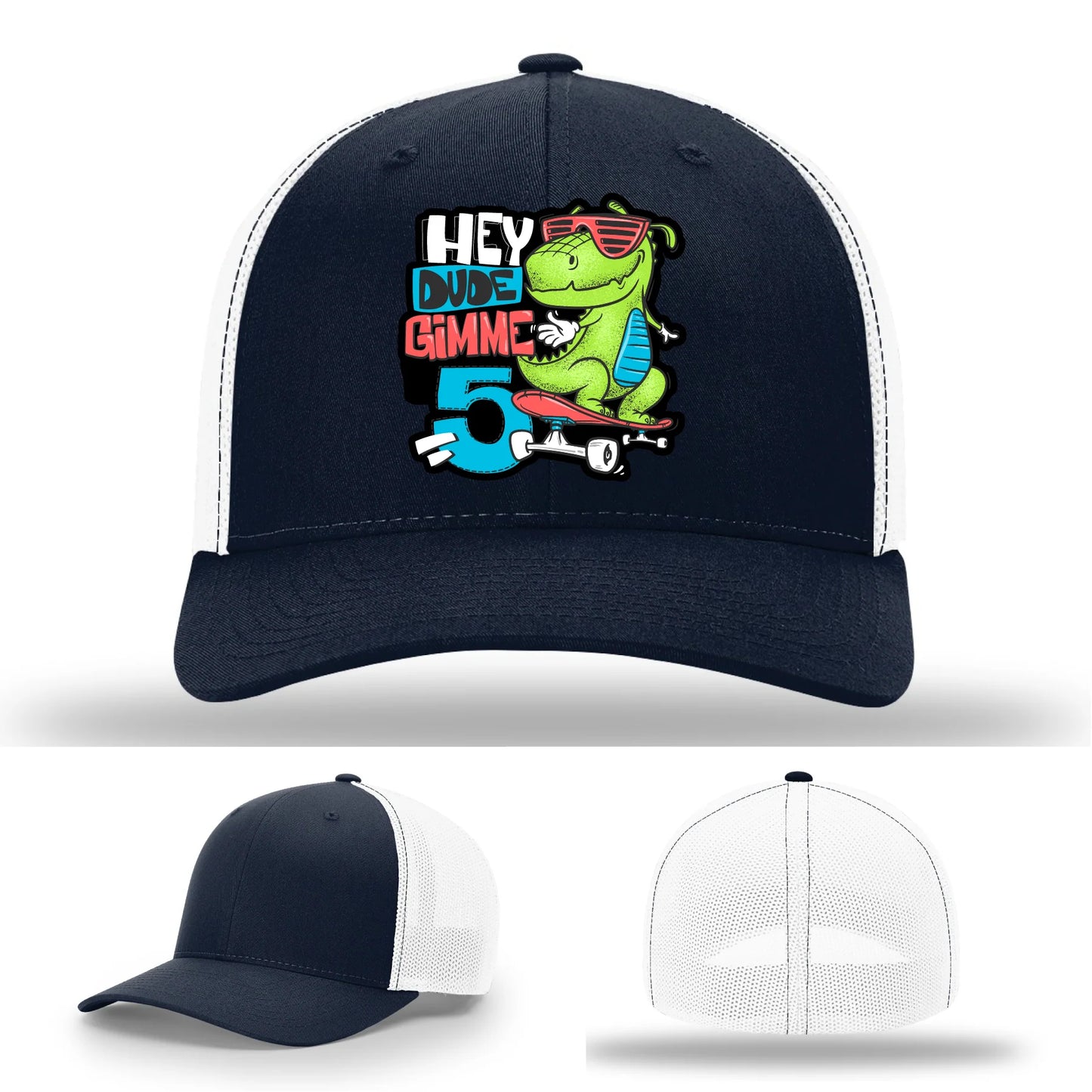 Gimme 5 Leather Patch Hat
