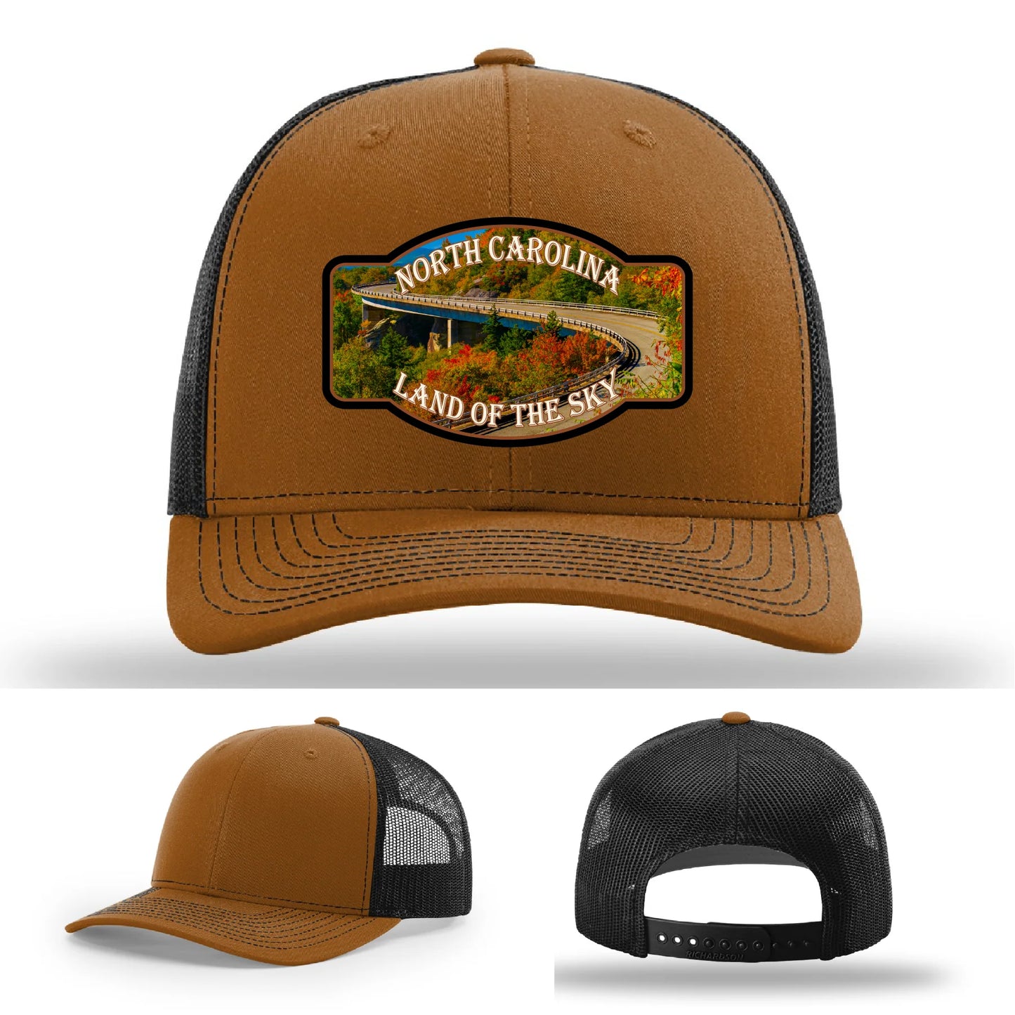Land of the Sky Leather Patch Hat