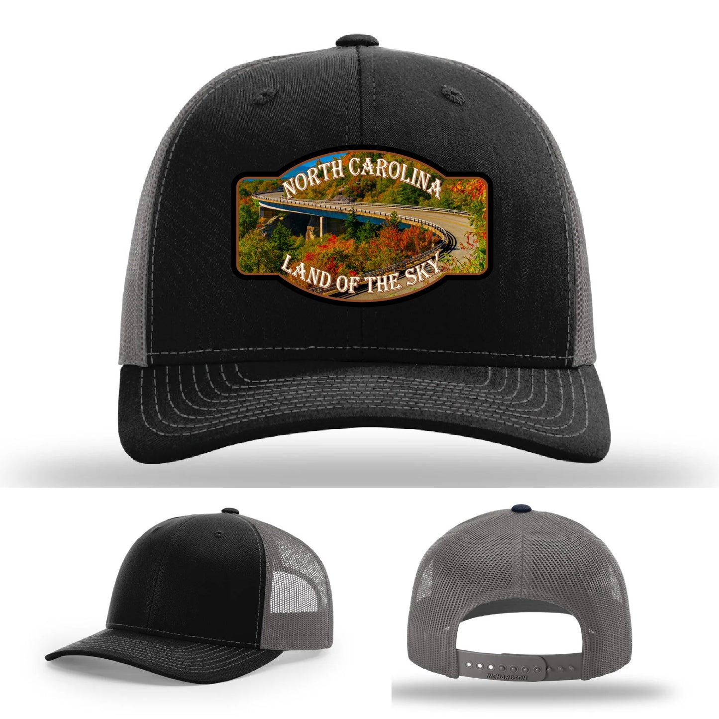 Land of the Sky Leather Patch Hat