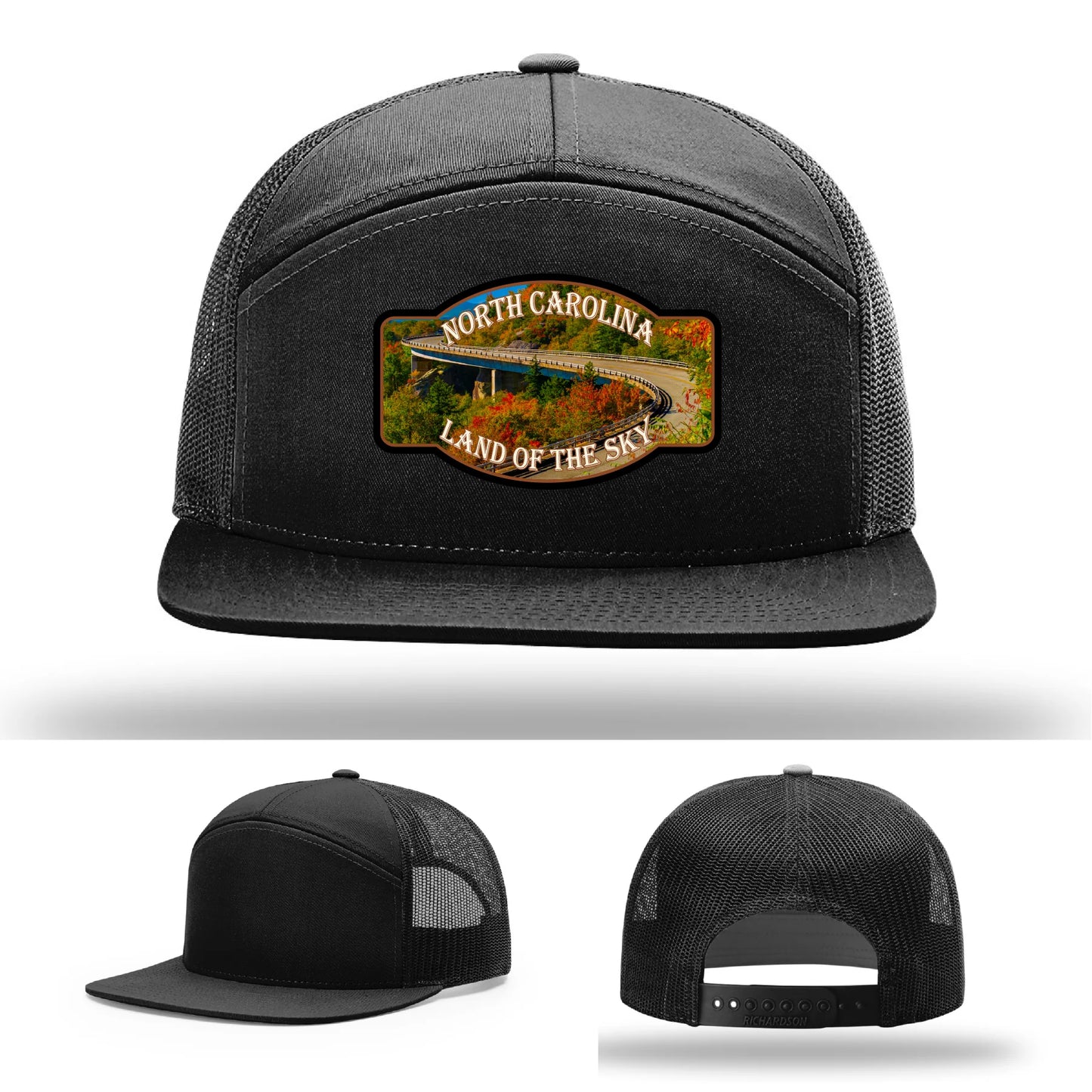 Land of the Sky Leather Patch Hat