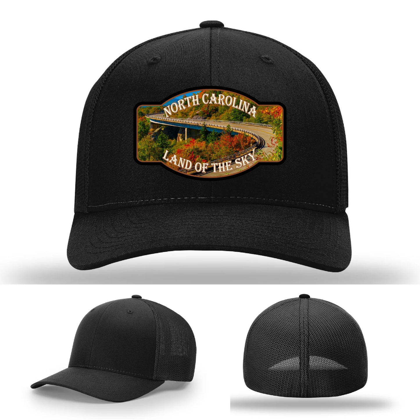 Land of the Sky Leather Patch Hat