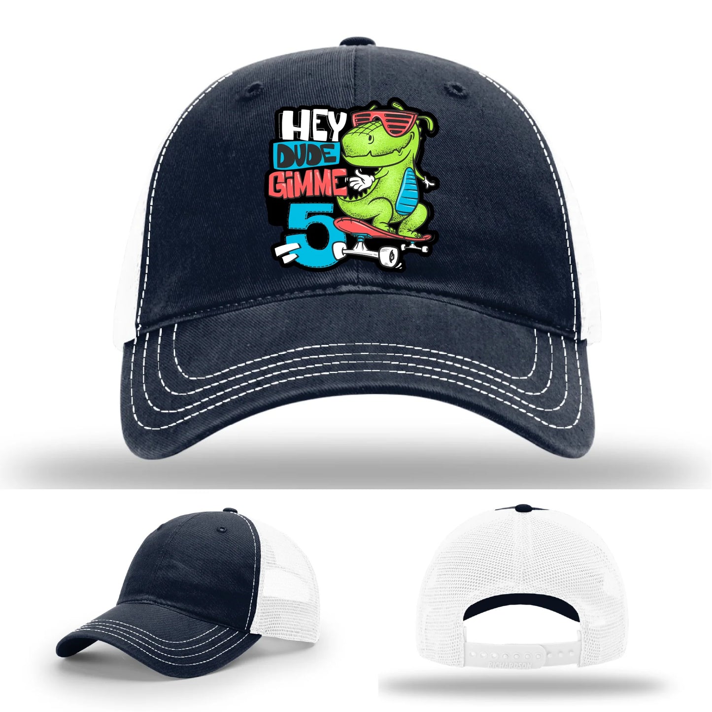 Gimme 5 Leather Patch Hat