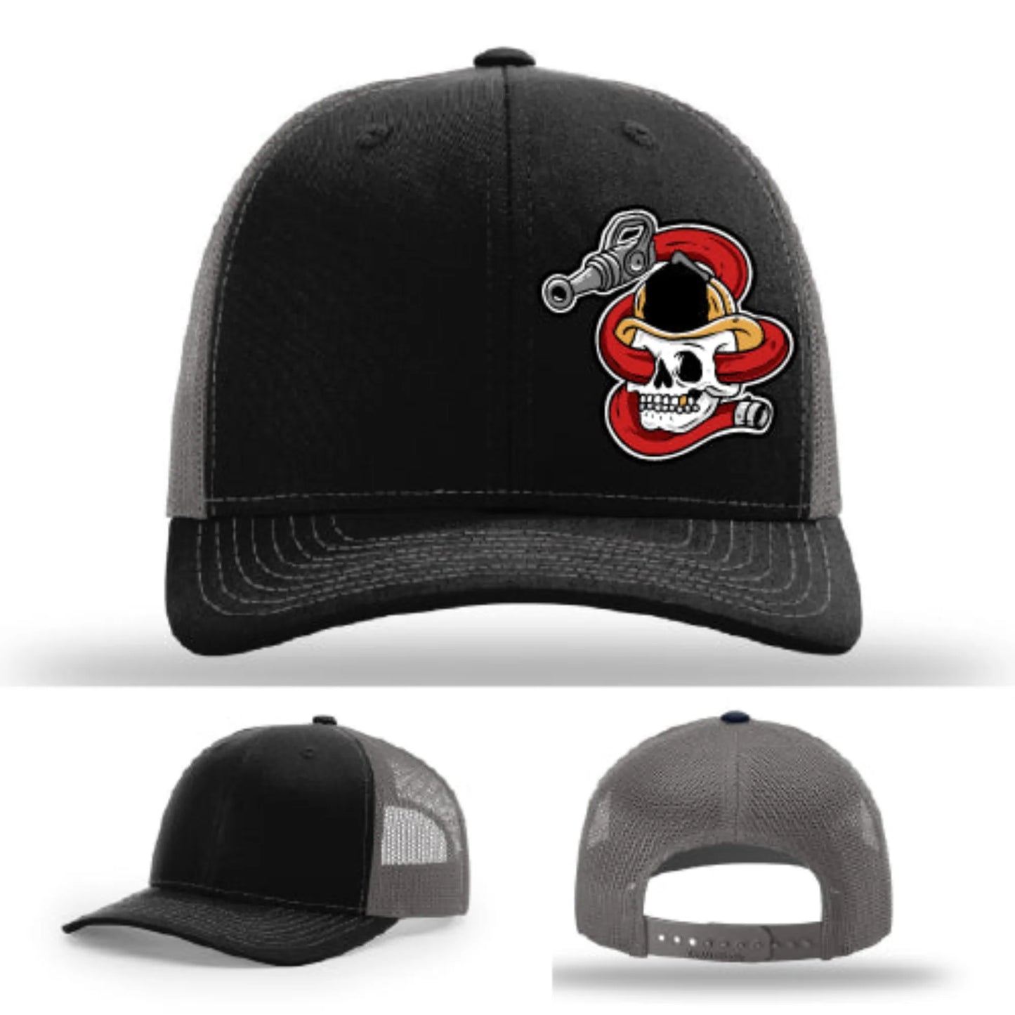 Get Hosed Hat | Firefighter Leather Patch Design