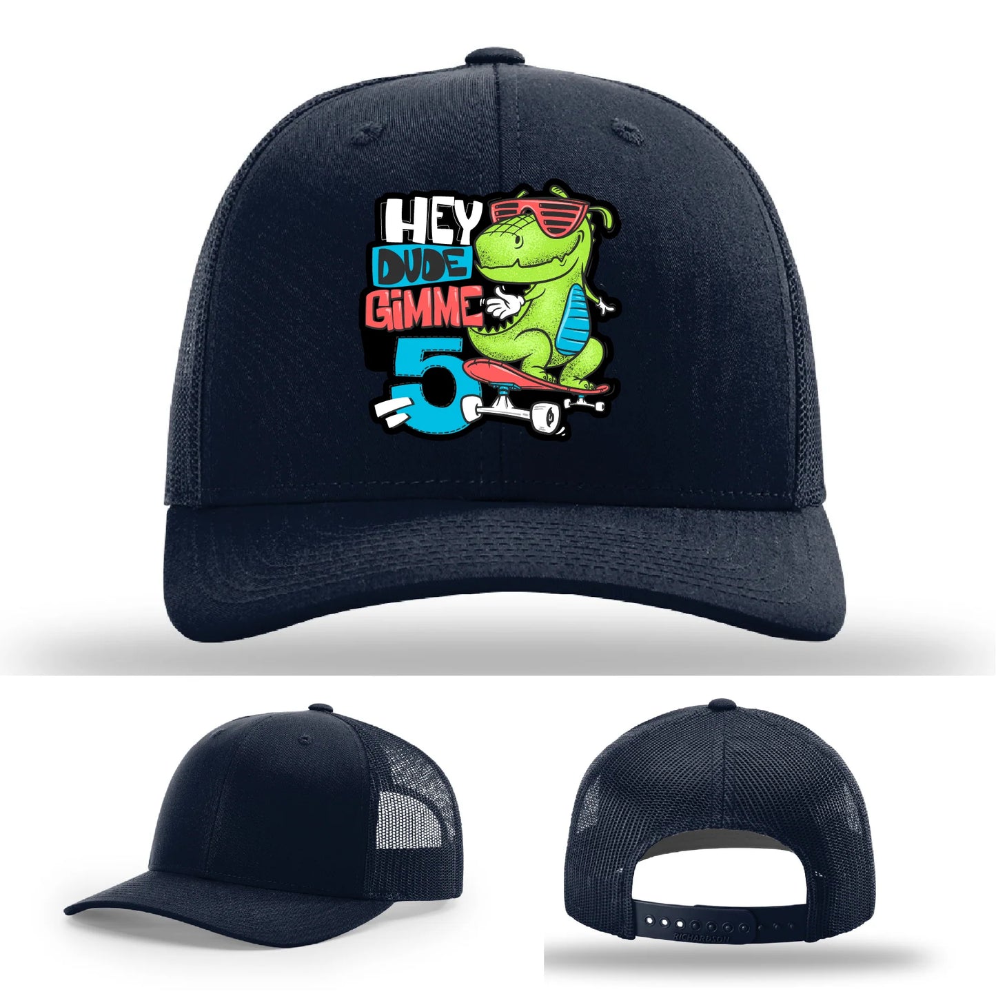 Gimme 5 Leather Patch Hat