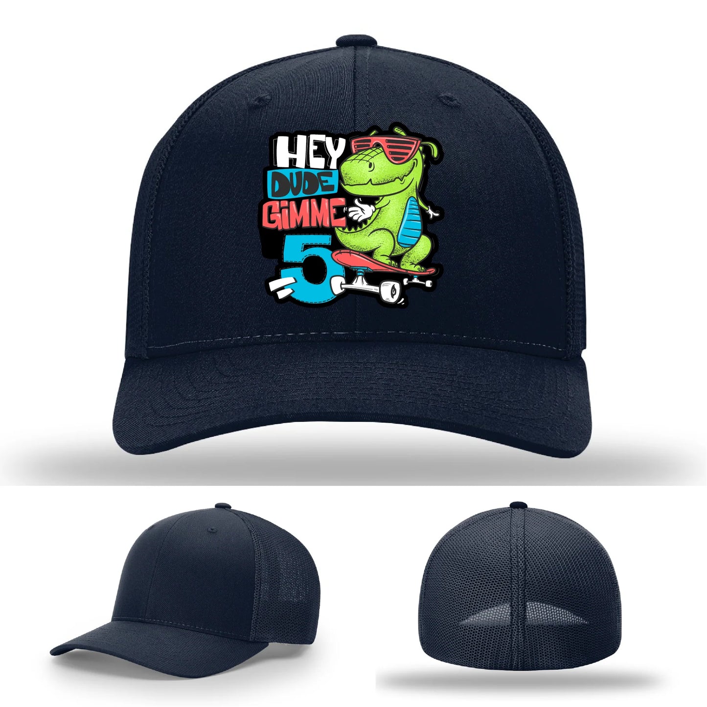 Gimme 5 Leather Patch Hat