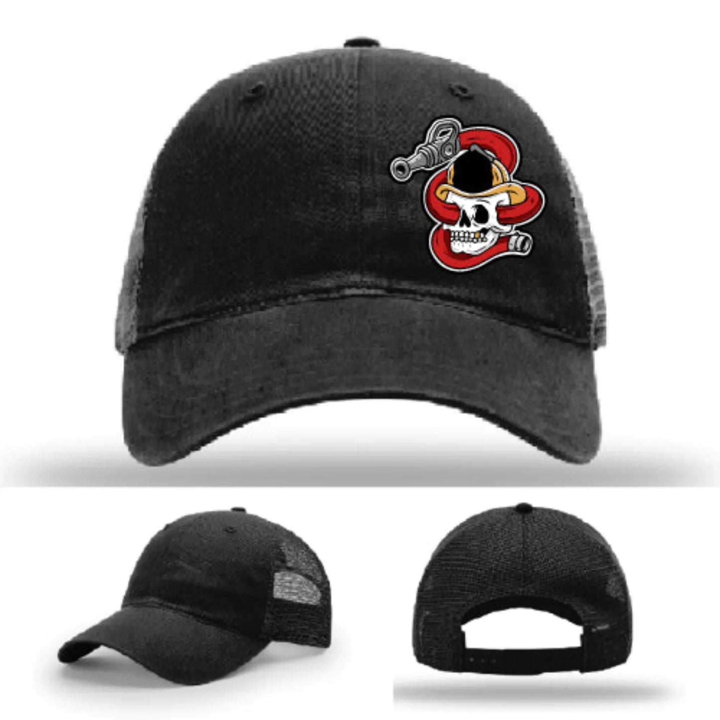 Get Hosed Hat | Firefighter Leather Patch Design