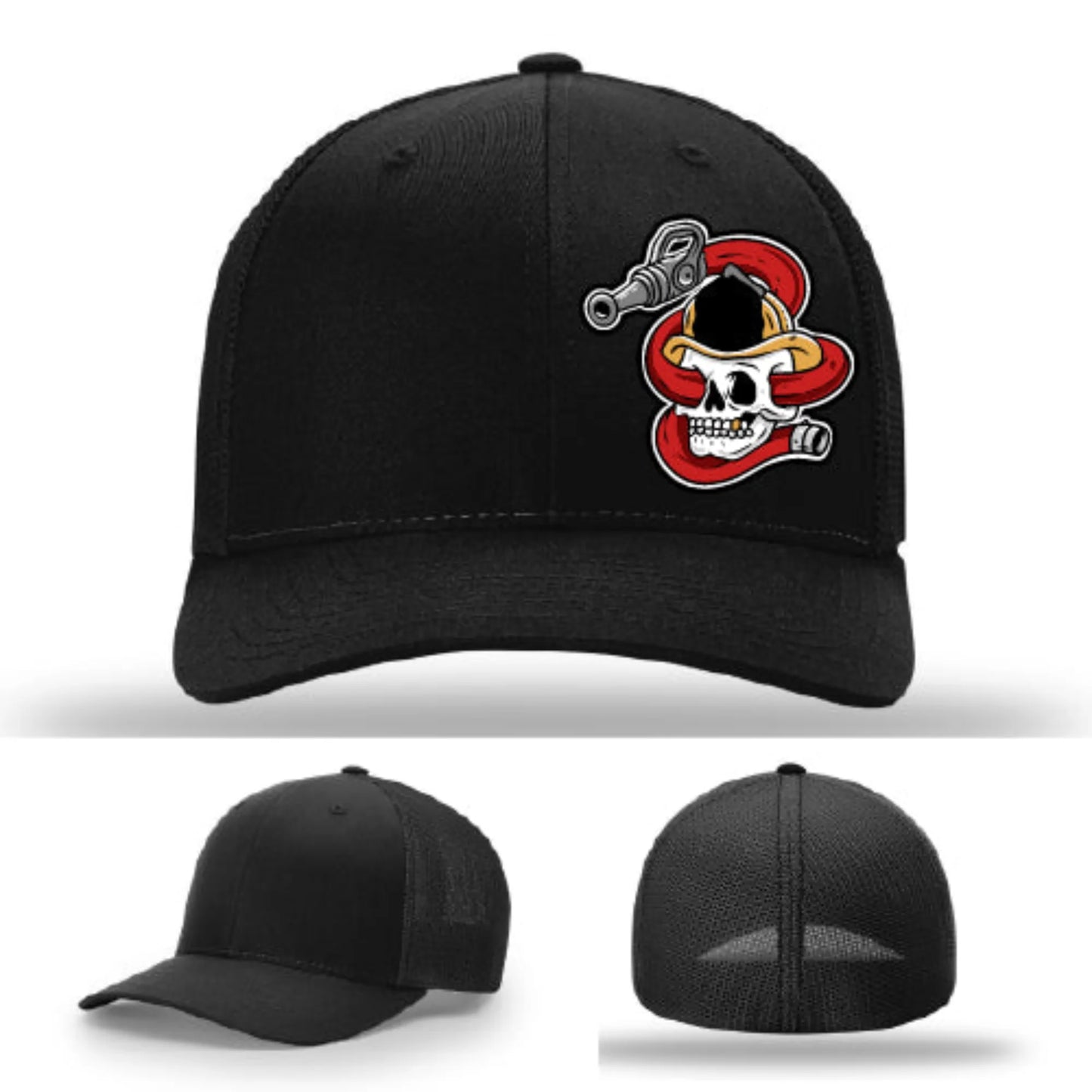 Get Hosed Hat | Firefighter Leather Patch Design