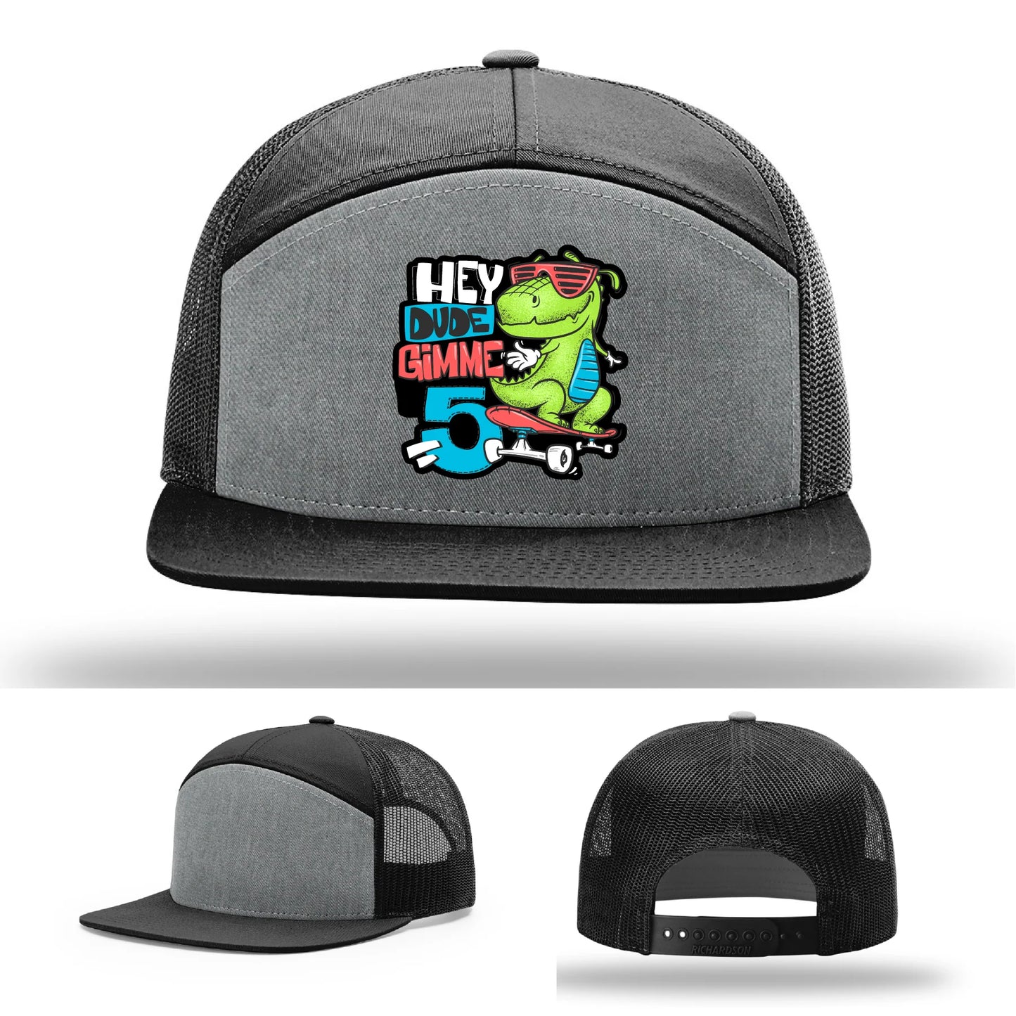 Gimme 5 Leather Patch Hat