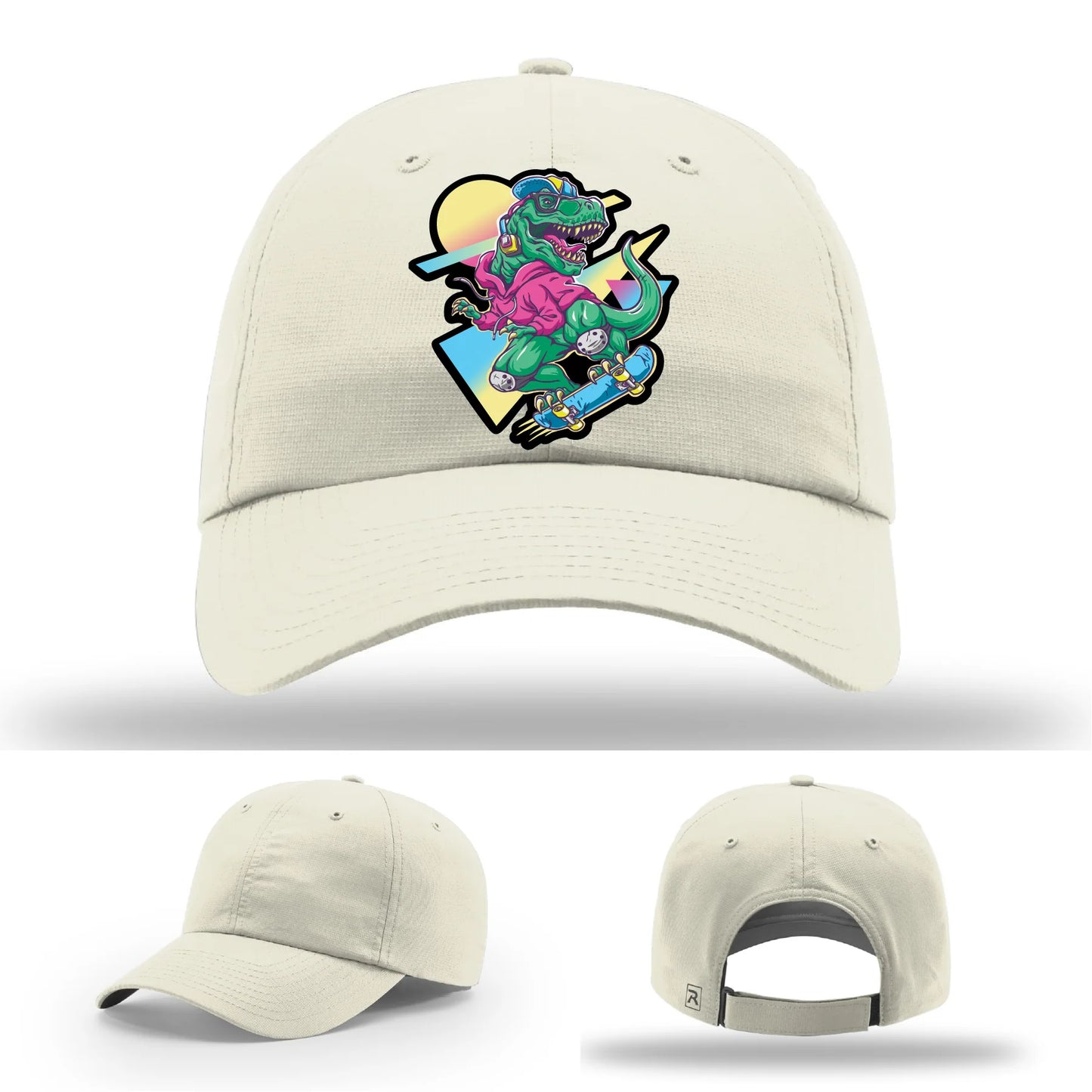 Skater Rex Leather Patch Hat