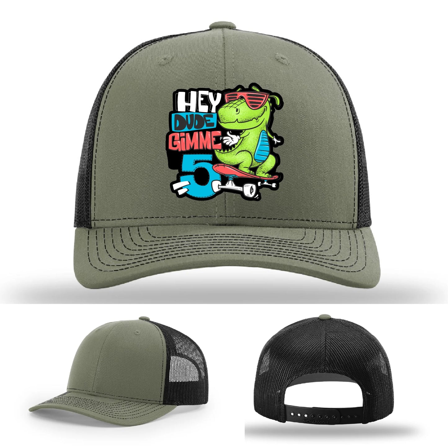 Gimme 5 Leather Patch Hat