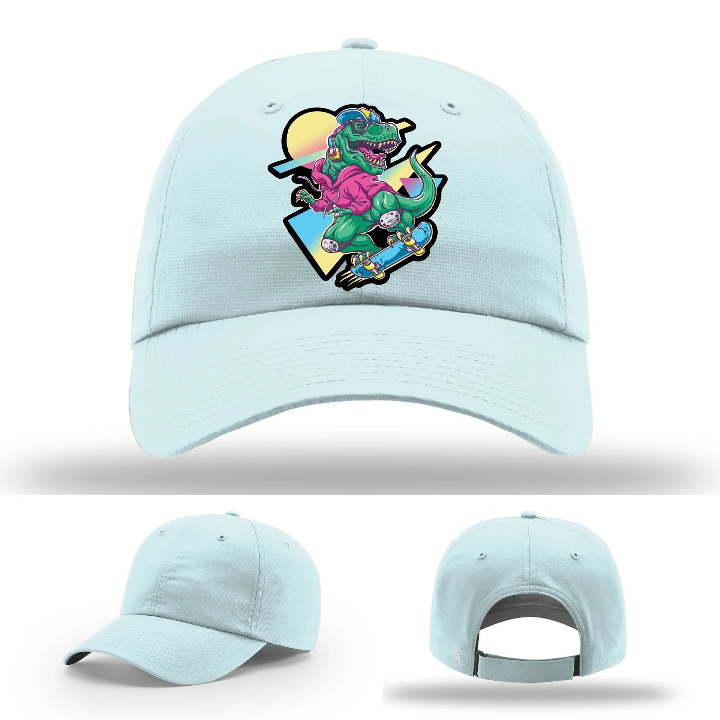 Skater Rex Leather Patch Hat