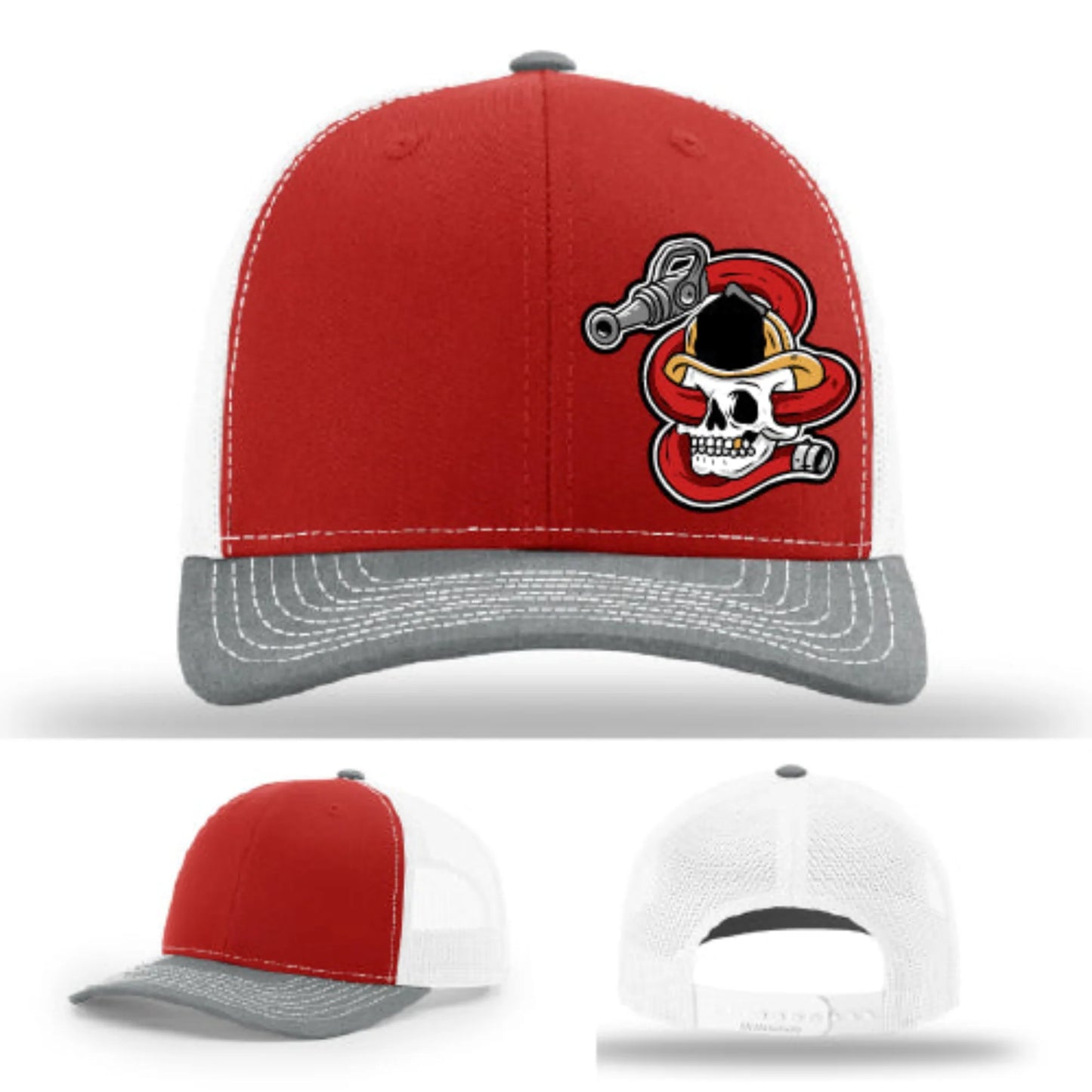 Get Hosed Hat | Firefighter Leather Patch Design