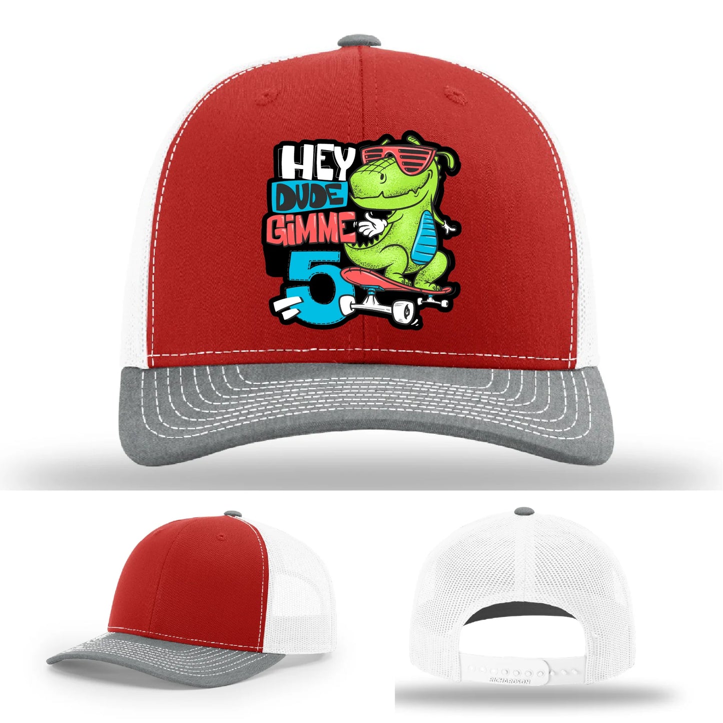 Gimme 5 Leather Patch Hat