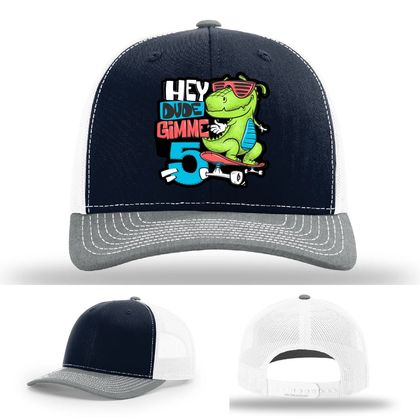 Gimme 5 Leather Patch Hat