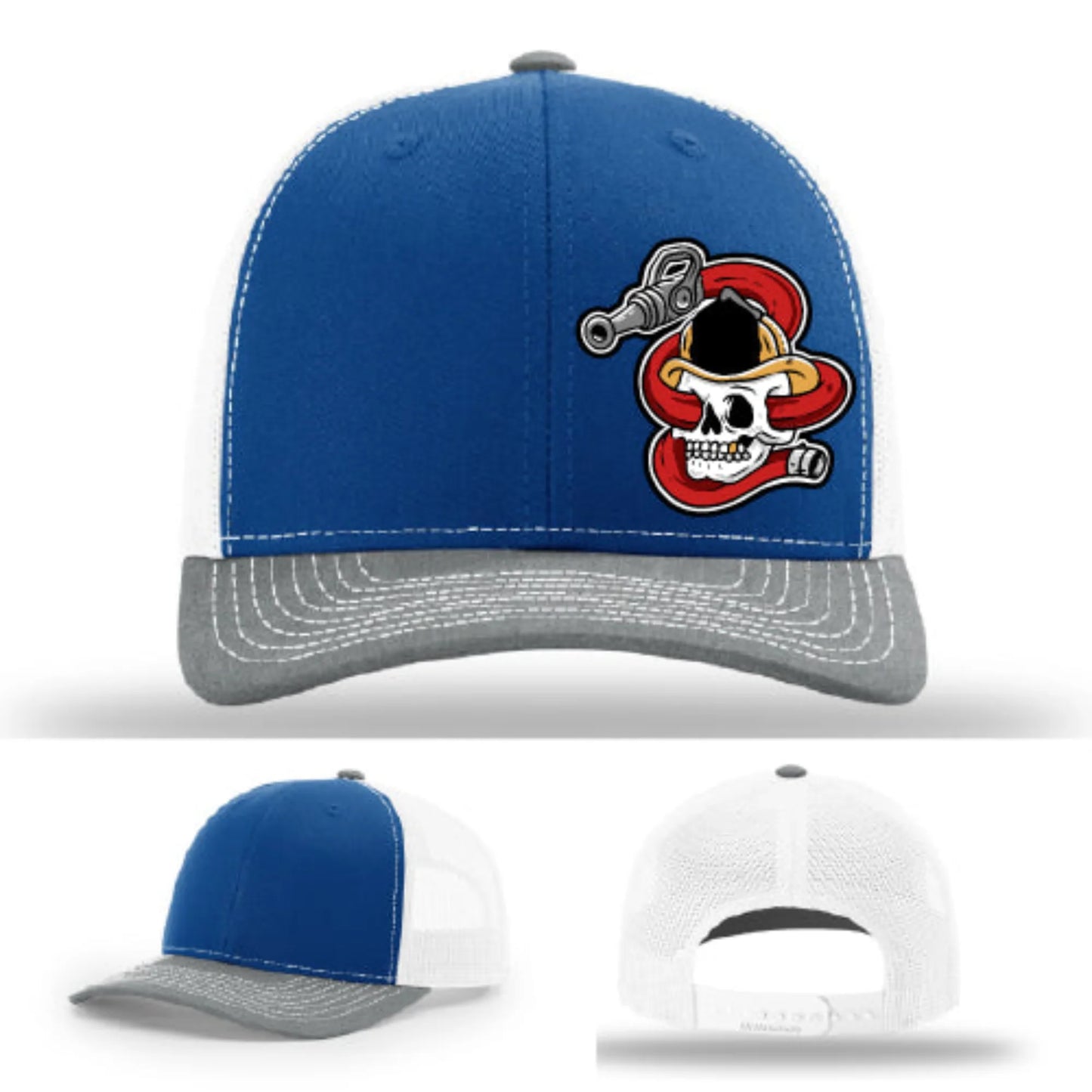 Get Hosed Hat | Firefighter Leather Patch Design