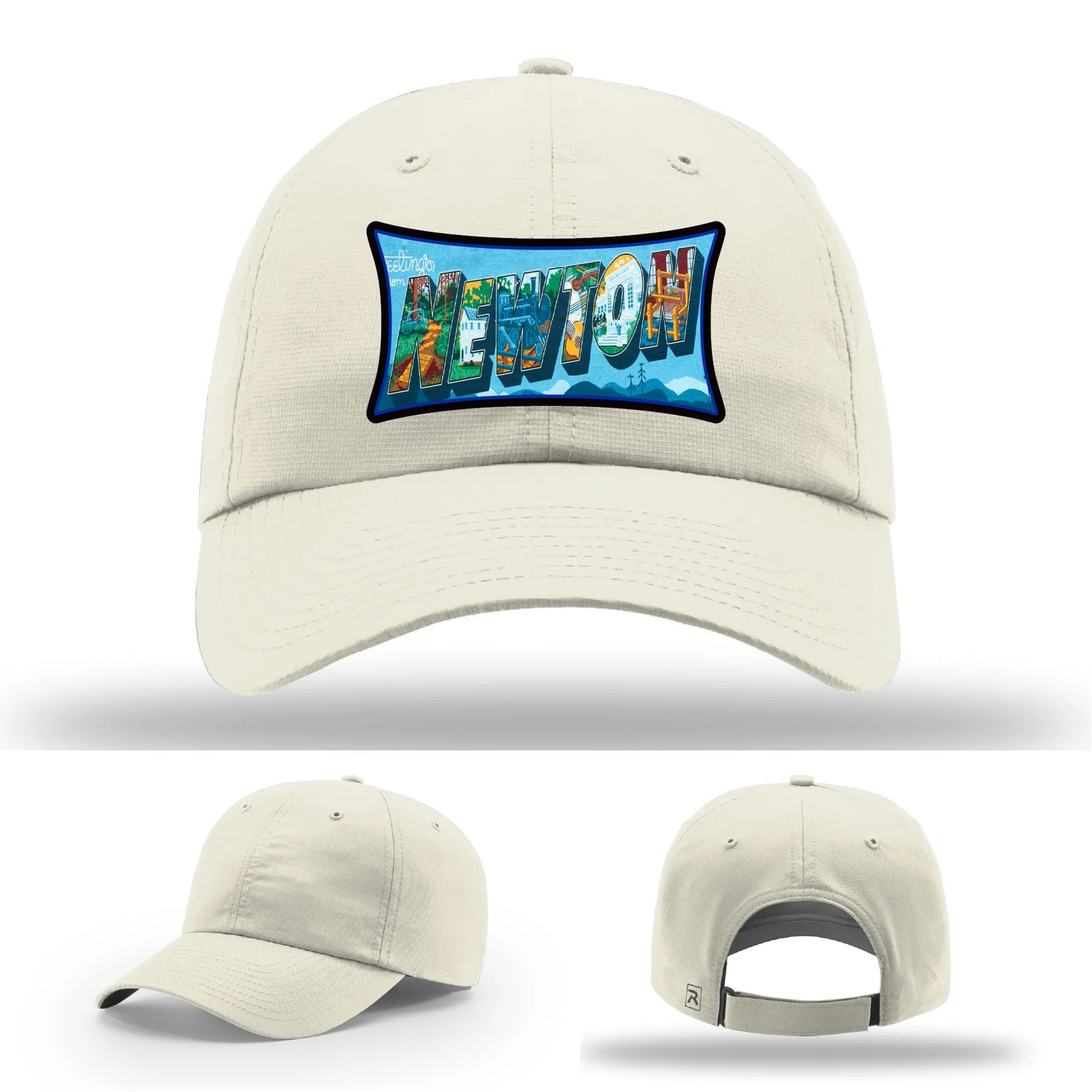 Newton NC leather patch hat