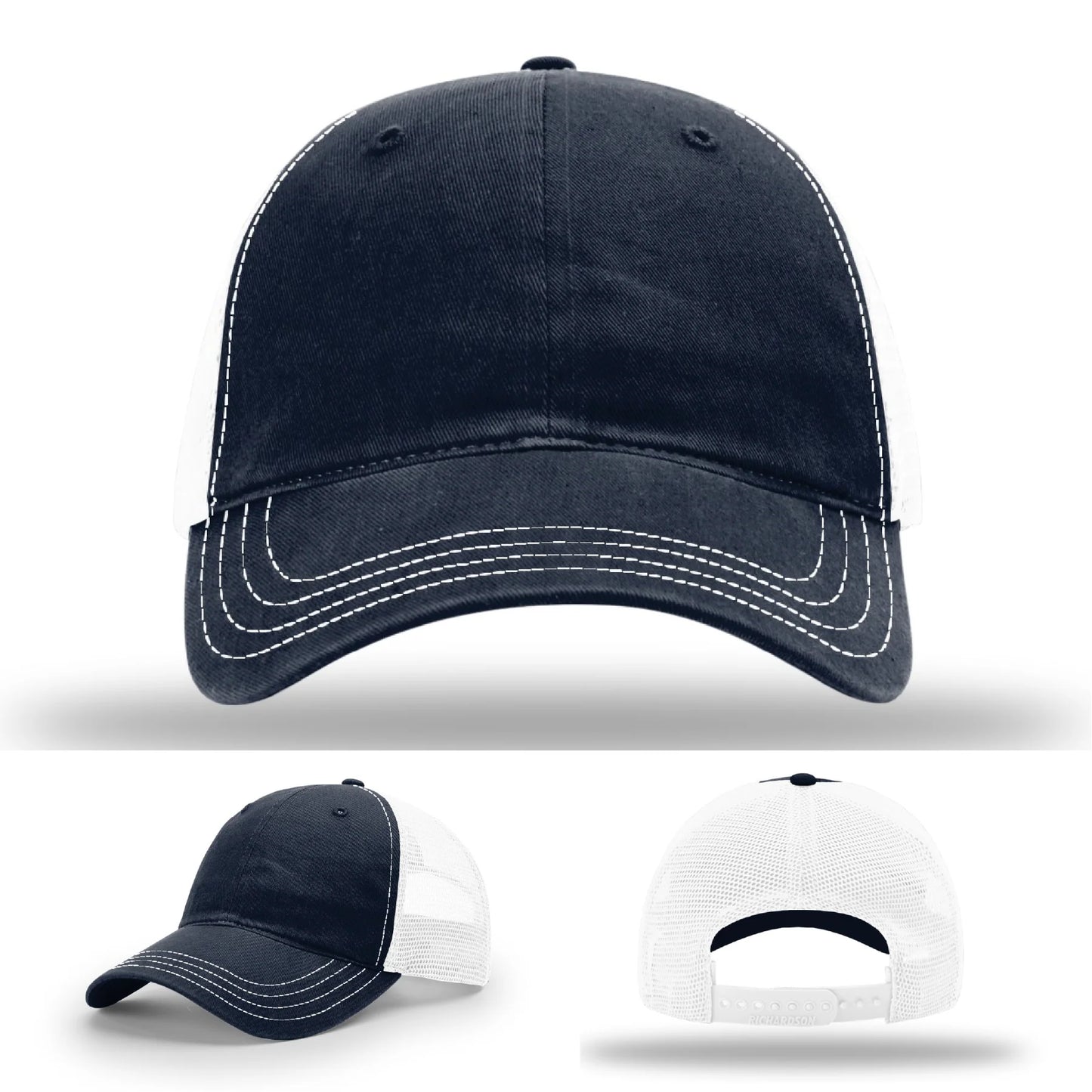 Custom Leather Patch Hat