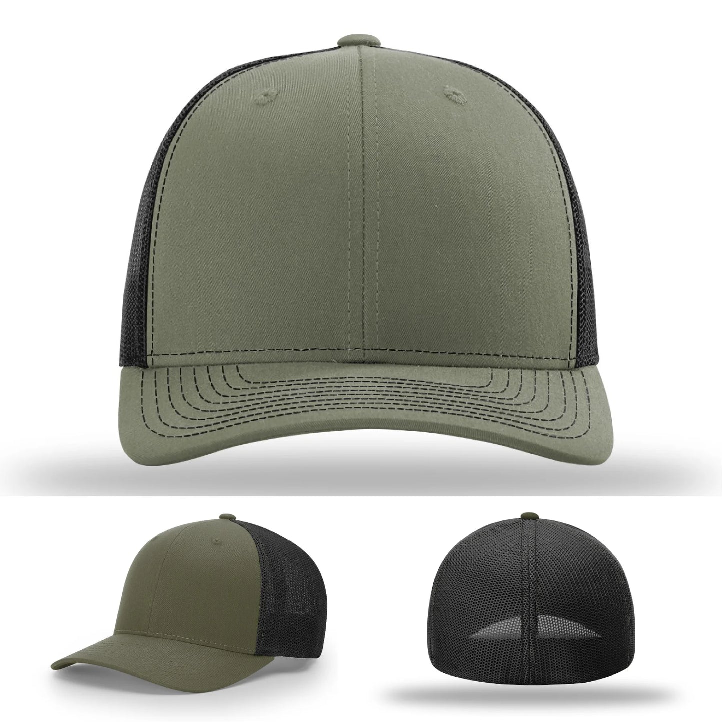 Custom Leather Patch Hat