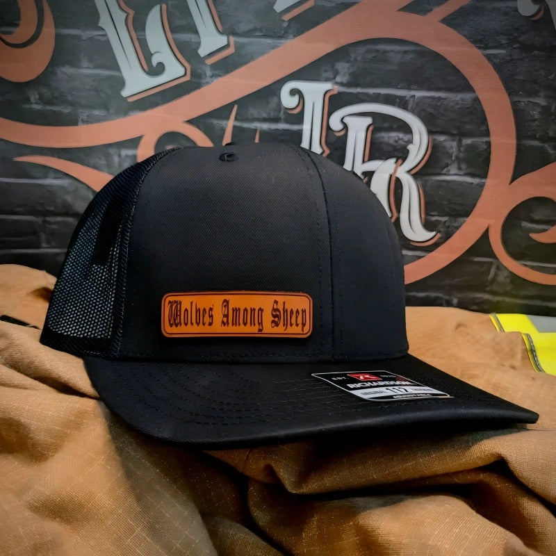 Low Ride Custom Leather Patch Hat