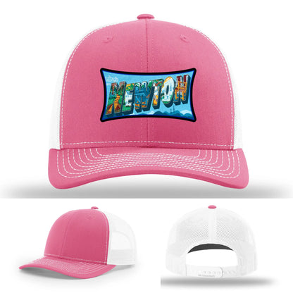 Newton NC leather patch hat