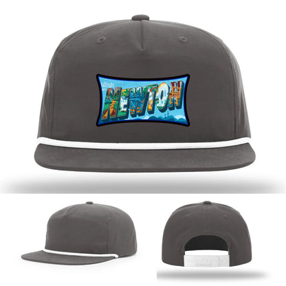 Newton NC leather patch hat