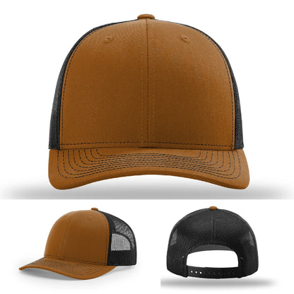Custom Leather Patch Hat