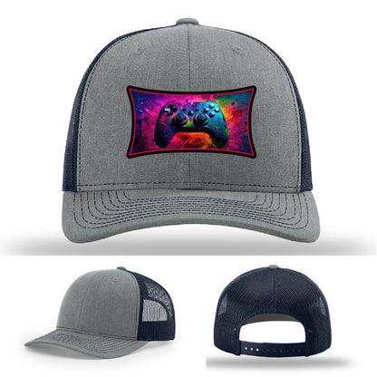 Next Level Gamer Leather Patch Hat