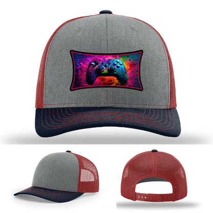 Next Level Gamer Leather Patch Hat