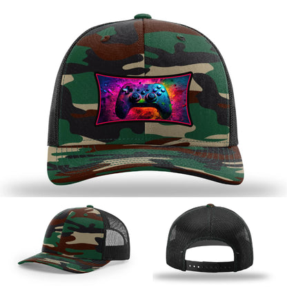 Next Level Gamer Leather Patch Hat