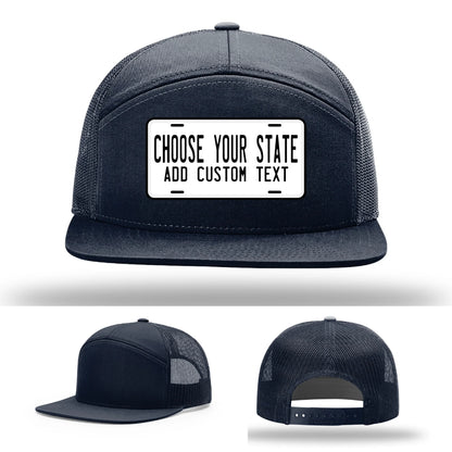 Custom License Plate Hat