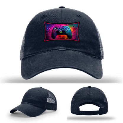 Next Level Gamer Leather Patch Hat