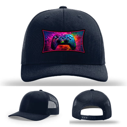 Next Level Gamer Leather Patch Hat