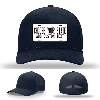 Custom License Plate Hat