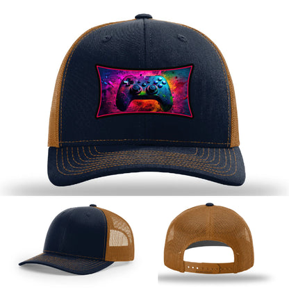 Next Level Gamer Leather Patch Hat