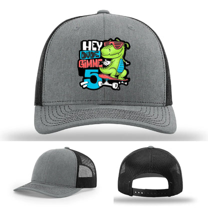 Gimme 5 Leather Patch Hat