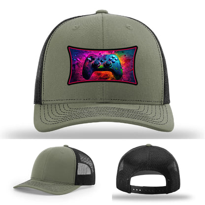 Next Level Gamer Leather Patch Hat