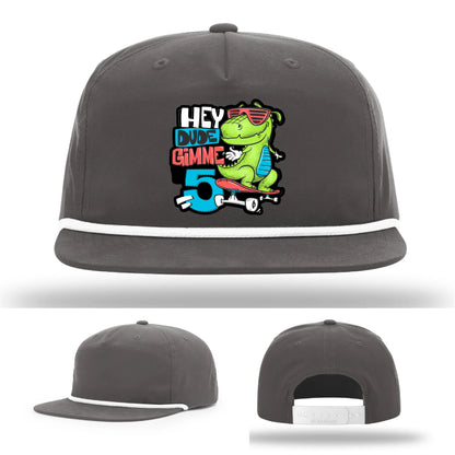 Gimme 5 Leather Patch Hat