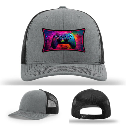 Next Level Gamer Leather Patch Hat
