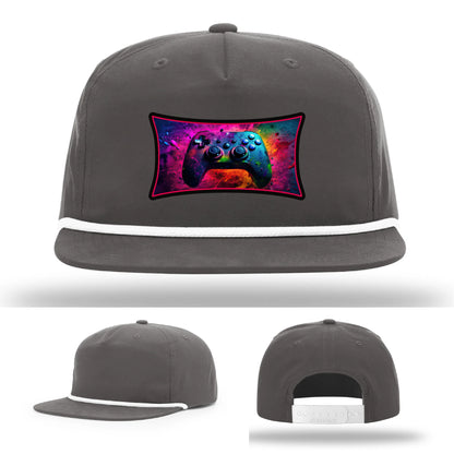 Next Level Gamer Leather Patch Hat