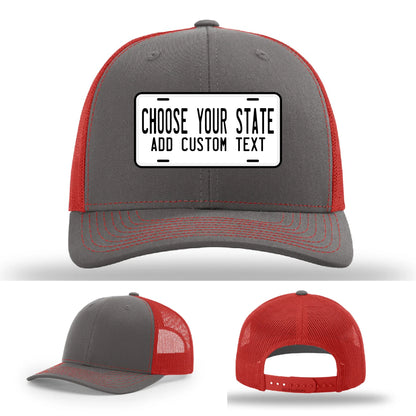 Custom License Plate Hat