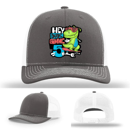 Gimme 5 Leather Patch Hat